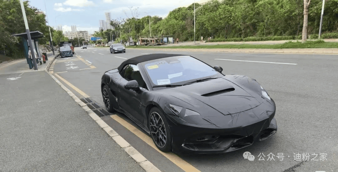 华为系首款超跑来了智界两门跑车曝国产超跑代来临