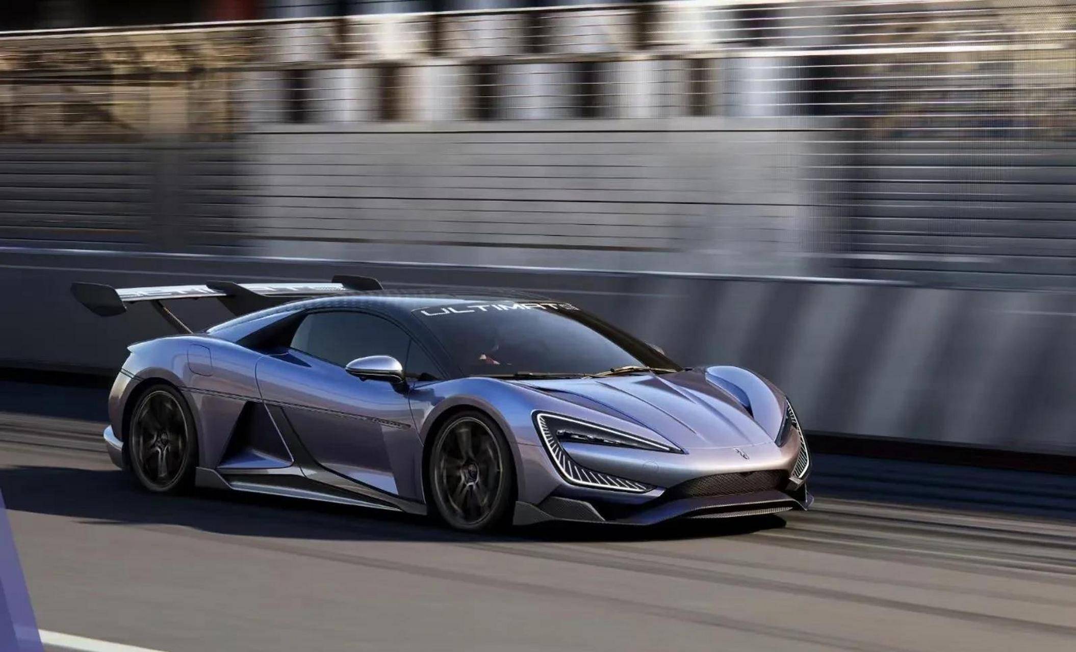 华为系首款超跑来了智界两门跑车曝国产超跑代来临